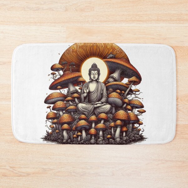 Item preview, Magic Mushroom Buddha designed and sold by Azrora.
