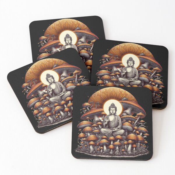 Item preview, Magic Mushroom Buddha designed and sold by Azrora.