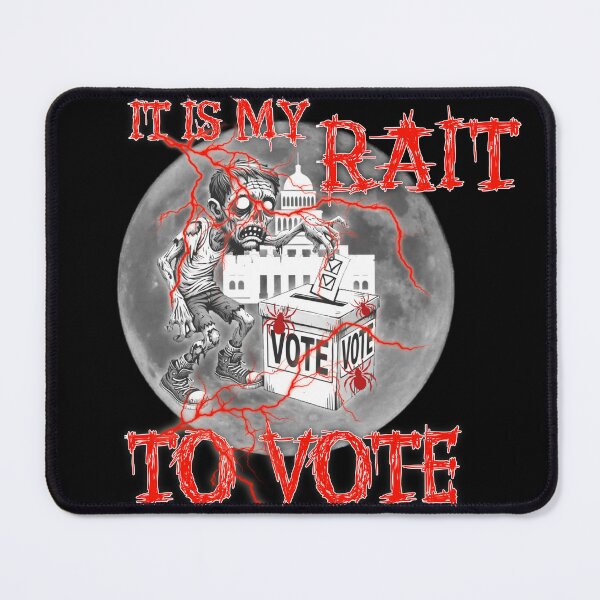 Item preview, It is my Right to vote Halloween designed and sold by Abibless1998.
