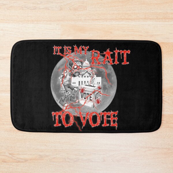 Item preview, It is my Right to vote Halloween  designed and sold by Abibless1998.