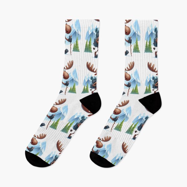 Item preview, Funny Moose Hiker designed and sold by Azrora.
