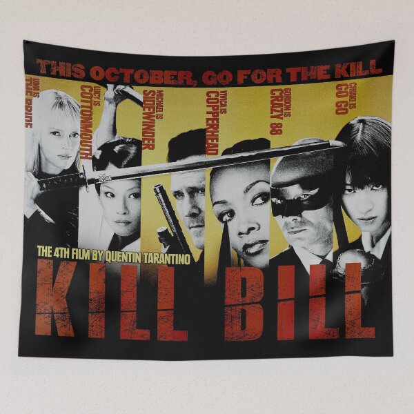Item preview, kill bill 2 Action movie Poster designed and sold by Pinkandfurryous.