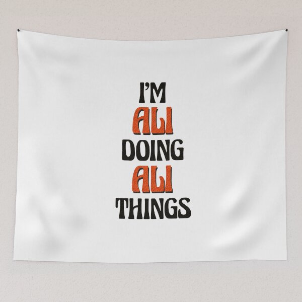 Item preview, I'm Ali Doing Ali Things designed and sold by Oussinc.