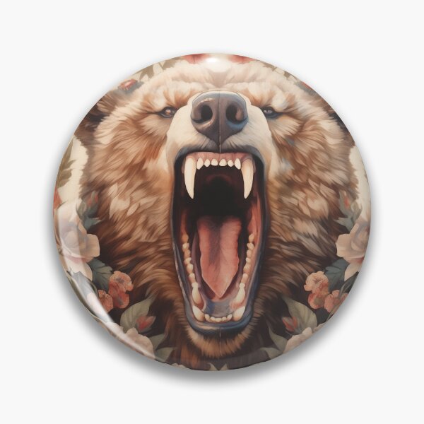 Item preview, Bear grazer, surrounded by flowers  designed and sold by MinimalSim.
