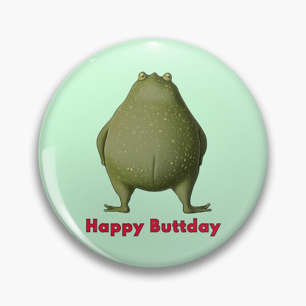 Item preview, Frog Butt, Frog Ass, Frog Butt, Funny, Frog, Meme designed and sold by ArtHouseNiklas.