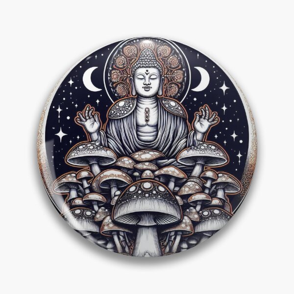 Item preview, Magic Mushroom Buddha designed and sold by Azrora.