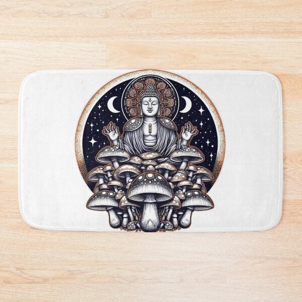 Item preview, Magic Mushroom Buddha designed and sold by Azrora.