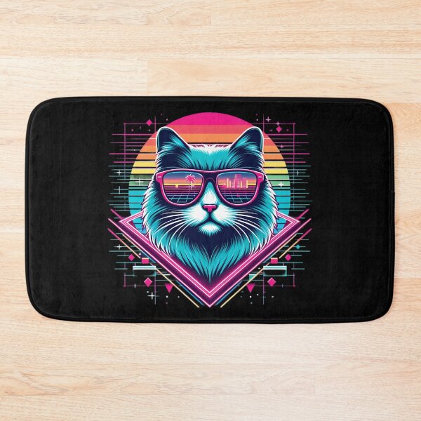 Item preview, Synthwave Kitty designed and sold by pumsquare.