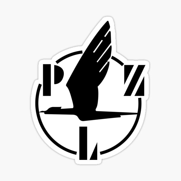 Item preview, PZL-Świdnik Logo (Black) designed and sold by warbirdwear.