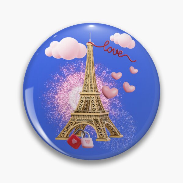 Aperçu de l'œuvre T-shirt Paris, la Ville de la Dévotion Eternelle créée et vendue par RJTees.