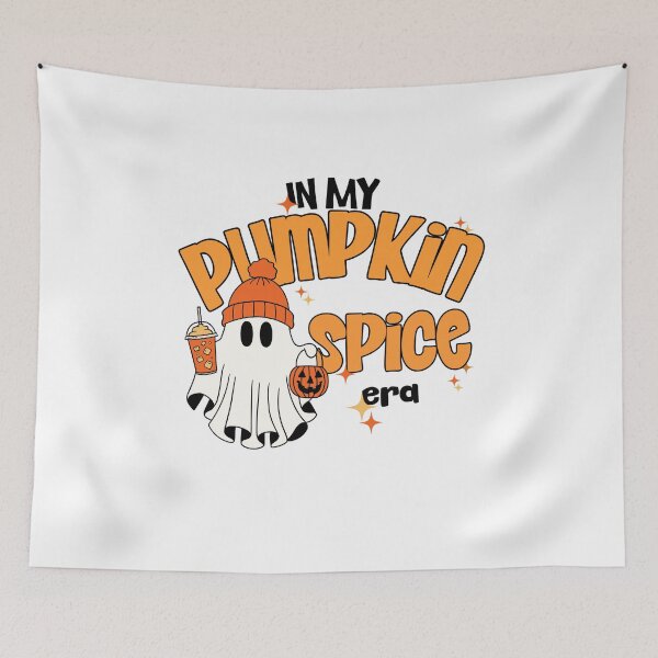 Item preview, pumpkin spice era ghost designed and sold by KimRG.