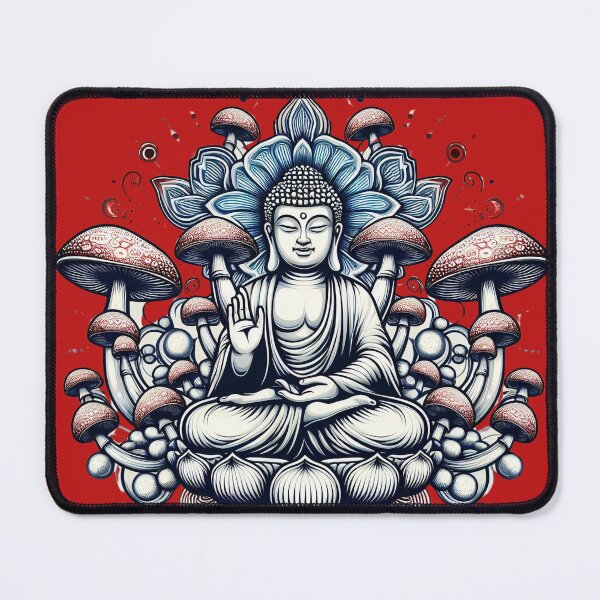 Item preview, Magic Mushroom Buddha designed and sold by Azrora.