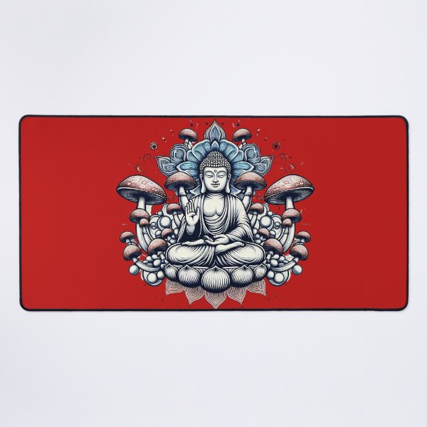 Item preview, Magic Mushroom Buddha designed and sold by Azrora.