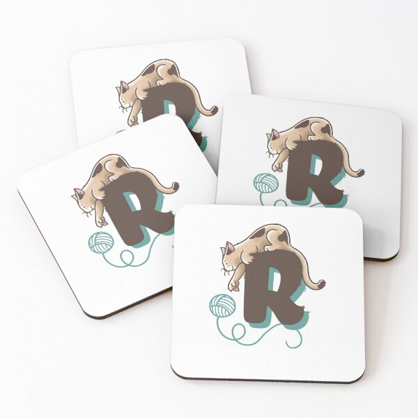 Item preview, Cat letter R designed and sold by Motivburg.