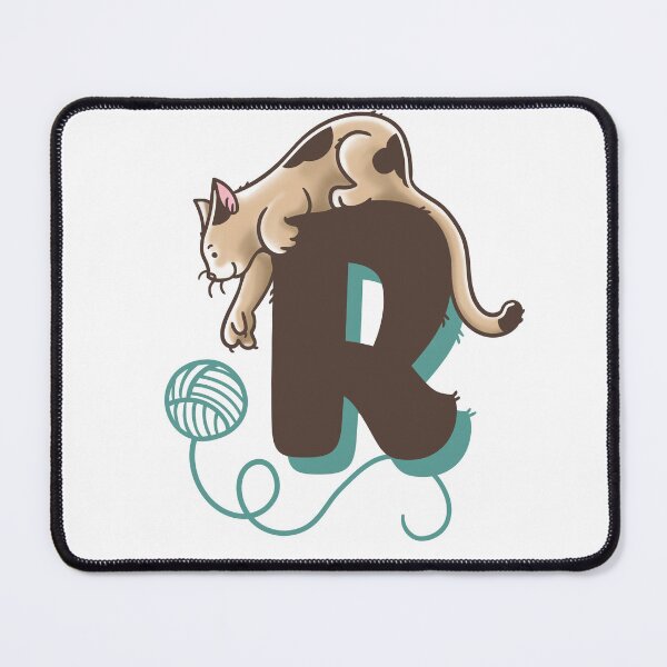 Item preview, Cat letter R designed and sold by Motivburg.