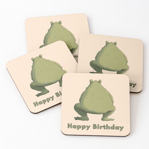 Item preview, Frog Butt, Frog Ass, Frog Butt, Funny, Frog, Meme, Happy Birthday designed and sold by ArtHouseNiklas.