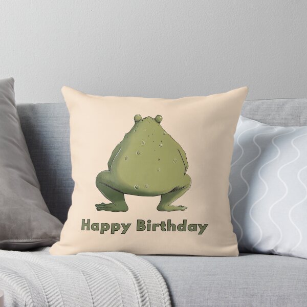 Item preview, Frog Butt, Frog Ass, Frog Butt, Funny, Frog, Meme, Happy Birthday designed and sold by ArtHouseNiklas.