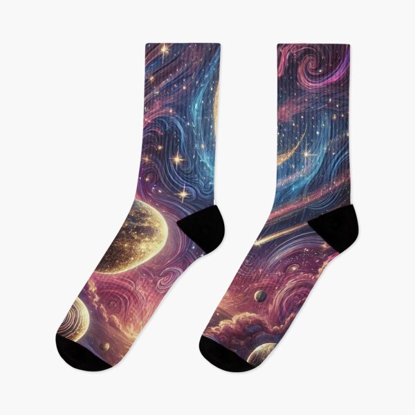 Item preview, Dreamscape with Moons and Stars designed and sold by TeslaSt0re.