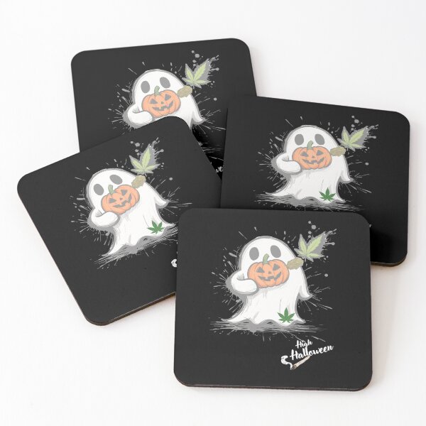 Item preview, Stoner Halloween Ghost designed and sold by FreeStyleTrend.