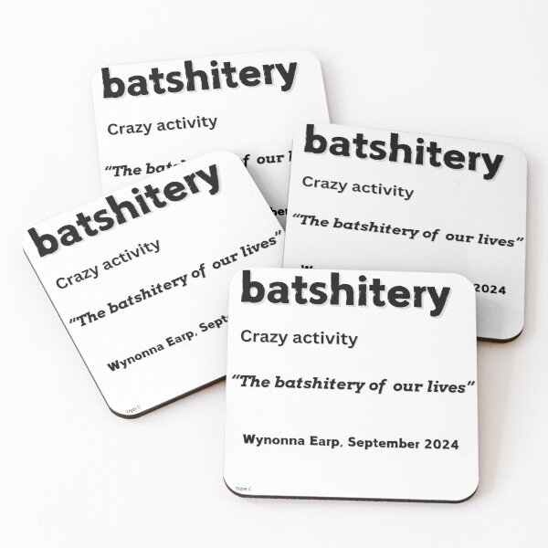 Item preview, batshitery definition  designed and sold by Huntch.