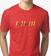 Camiseta de tejido mixto Saturación-Brockhampton