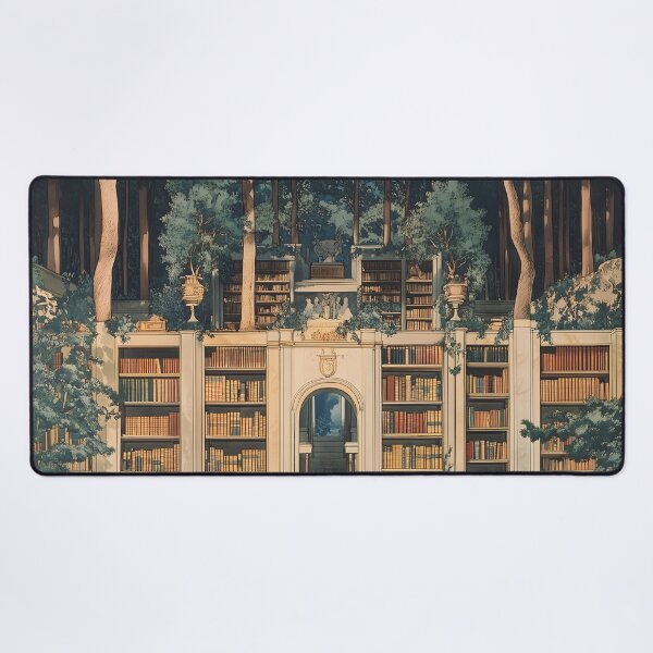Item preview, Library in the forest designed and sold by sodarkensthef.