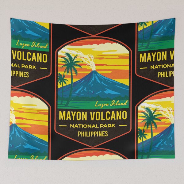 Item preview, Mayon Volcano Natural Park designed and sold by JordanHolmes.