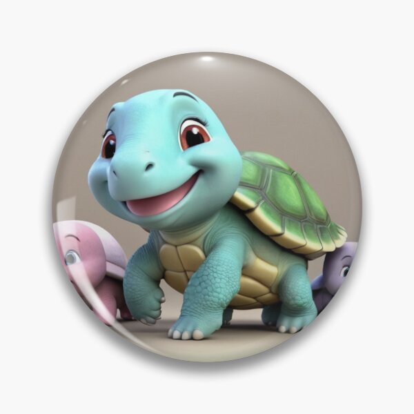 Item preview, A playful cartoon turtle designed and sold by CuddlyStudio.