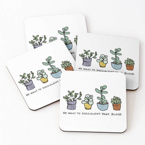 Item preview, Vampire Succulents designed and sold by LittleCatten.
