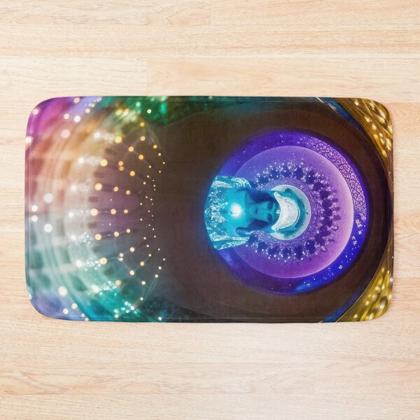 Item preview, Prismatic Alien Woman Lurking in the Shadows designed and sold by stine1.