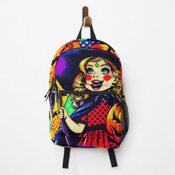 Item preview, Cute Witch Girl with Pumpkin and Broom designed and sold by srangiem-cc.