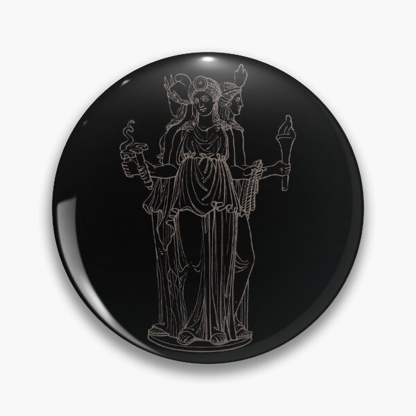 Item preview, Hecate Goddess Drawing. Vintage Style Old Illustration. designed and sold by el-padre.