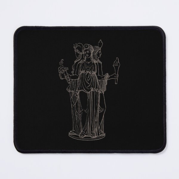 Item preview, Hecate Goddess Drawing. Vintage Style Old Illustration. designed and sold by el-padre.