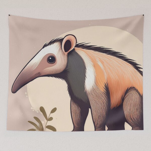 Item preview, Charming Anteater Art designed and sold by CharlieMakes.