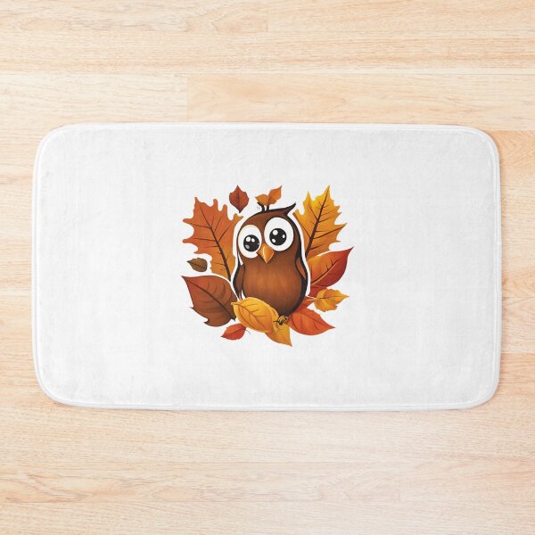 Item preview, Autumn Owl, funny, gifts, Autumn,  designed and sold by Ewelina  Niemiec.