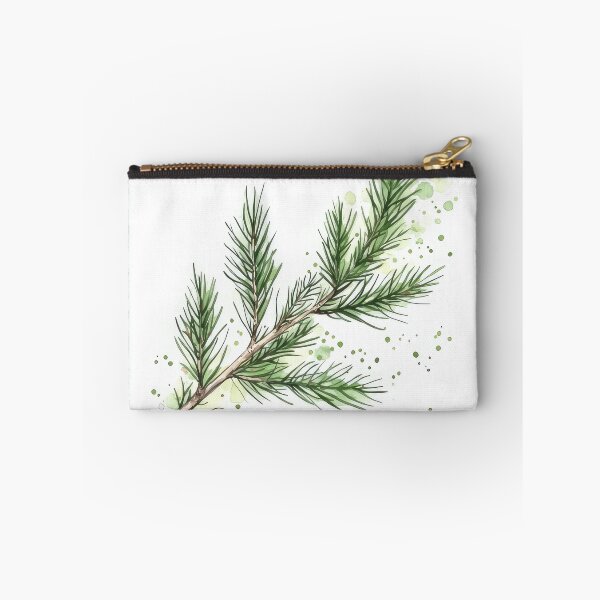 Item preview, Christmas tree branch od white backgound designed and sold by paratynka.