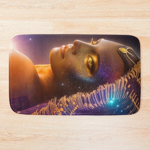 Item preview, Golden Prismatic Alien Woman designed and sold by stine1.