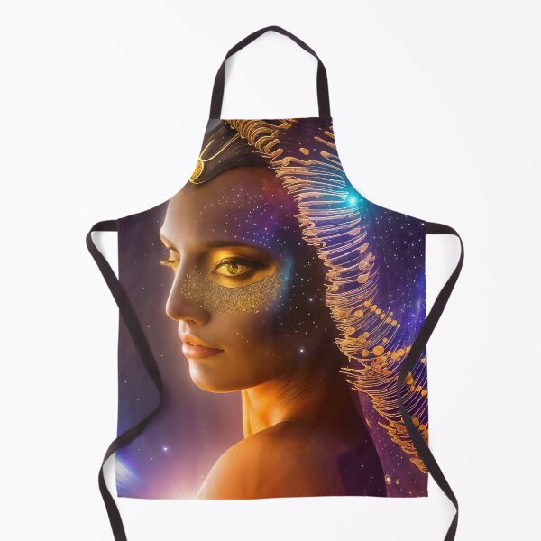 Item preview, Golden Prismatic Alien Woman designed and sold by stine1.