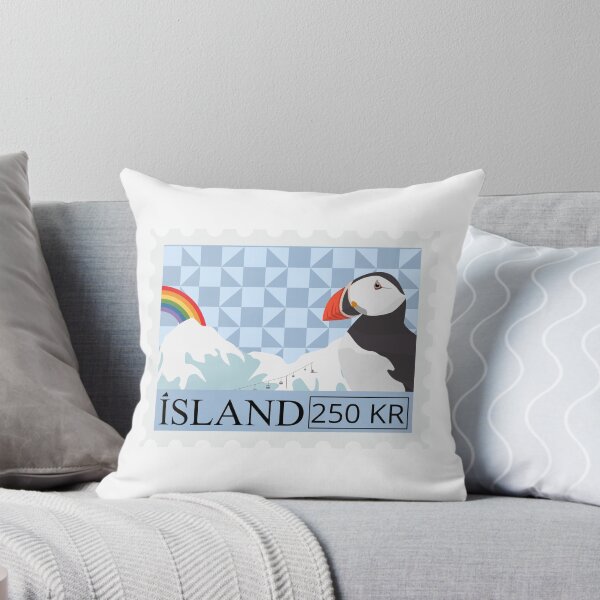 Item preview, Iceland Stamp - Funny gifts for Iceland enthusiasts designed and sold by iX-Physio.