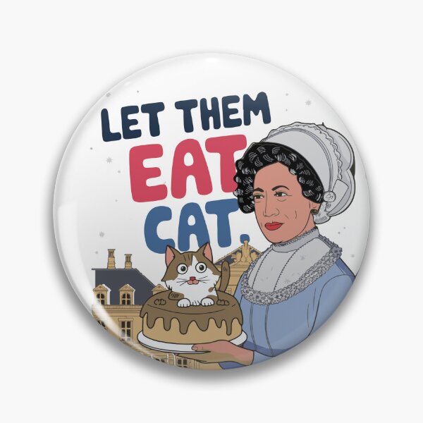 Item preview, Kamala Harris: Let them eat cat! No wonder cats are for Trump! designed and sold by RedPilled Apparel.