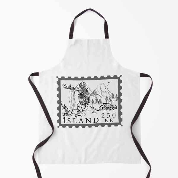 Item preview, Iceland Stamp - Funny gifts for Iceland enthusiasts designed and sold by iX-Physio.