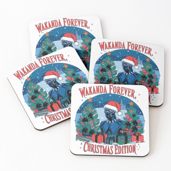 Item preview, Merry Christmas from Wakanda: Exclusive Holiday Tee designed and sold by Mfondie2424.