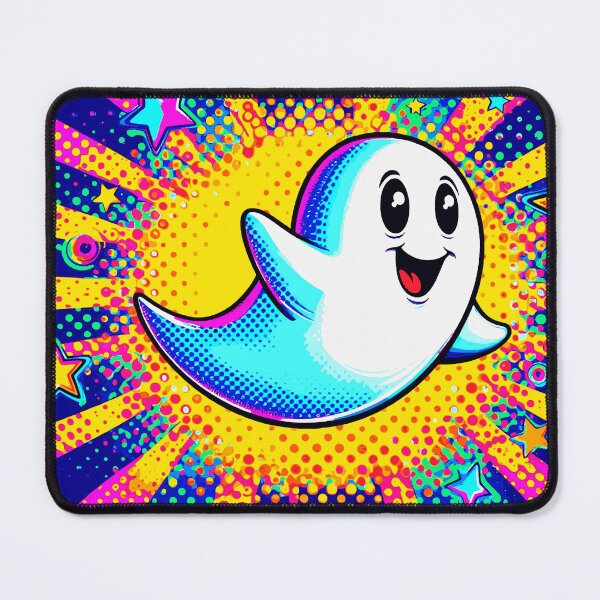 Item preview, Friendly ghost cartoon with Stars designed and sold by srangiem-cc.