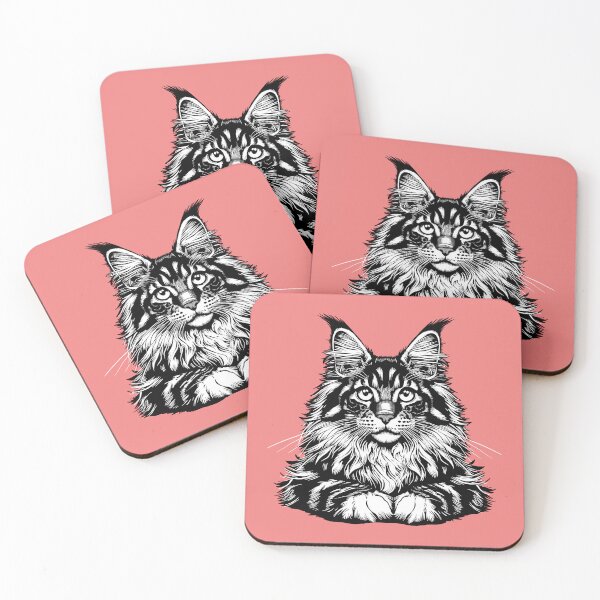 Item preview, The Maine Coon Cat designed and sold by rogue-design.