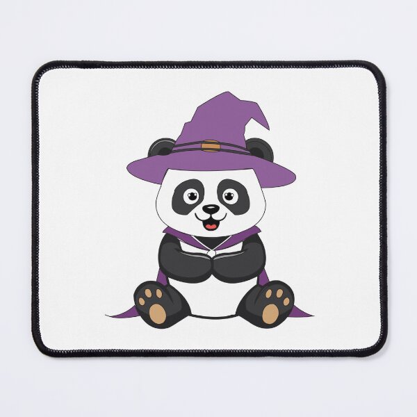 Item preview, Magical Panda Witch – Cute Halloween Design designed and sold by Hajuji.