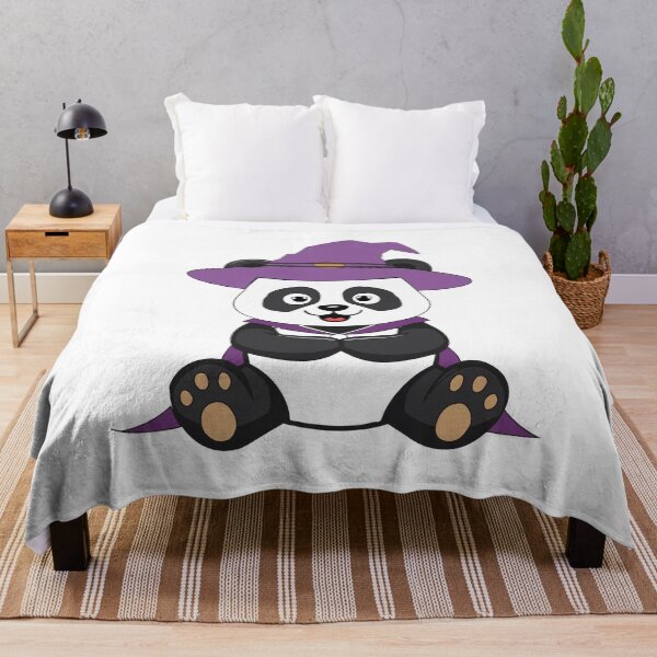 Item preview, Magical Panda Witch – Cute Halloween Design designed and sold by Hajuji.