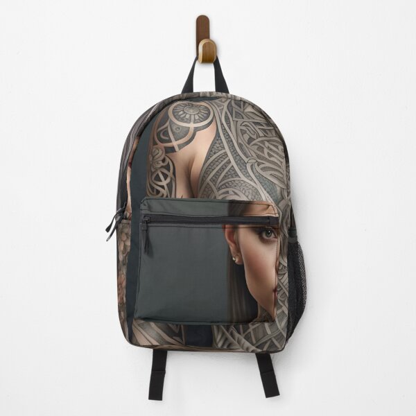 Item preview, Beautiful girl with intricate tattooed skin designed and sold by stine1.