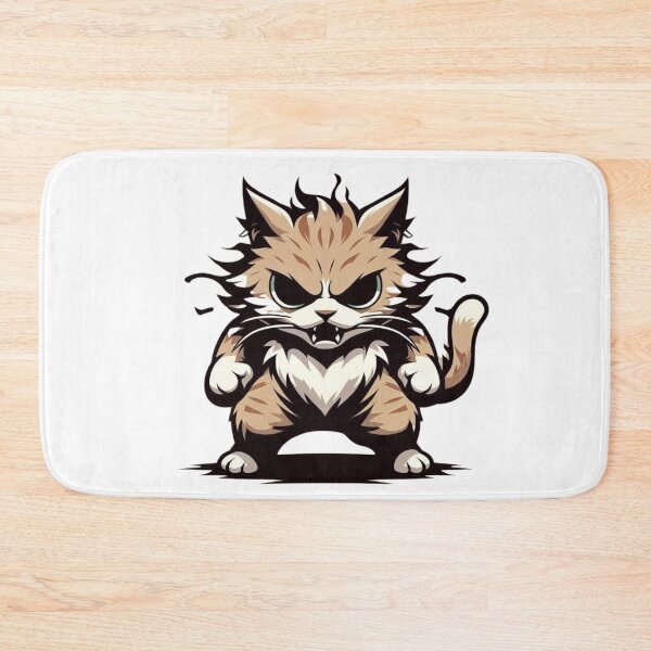 Item preview, Savage cat designed and sold by DesignMyNovelty.