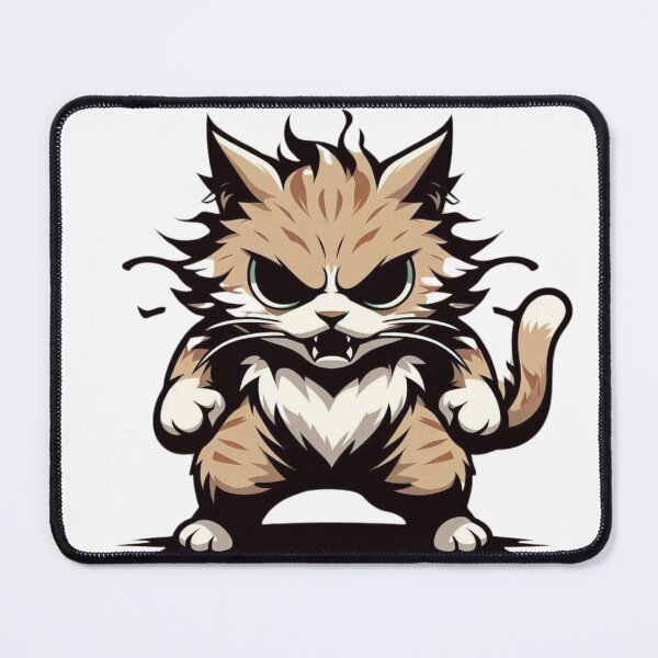 Item preview, Savage cat designed and sold by DesignMyNovelty.