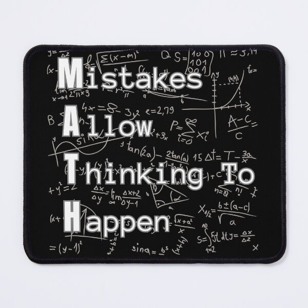 Item preview, Math Mistakes Allow Thinking To Happen designed and sold by nanka-art.